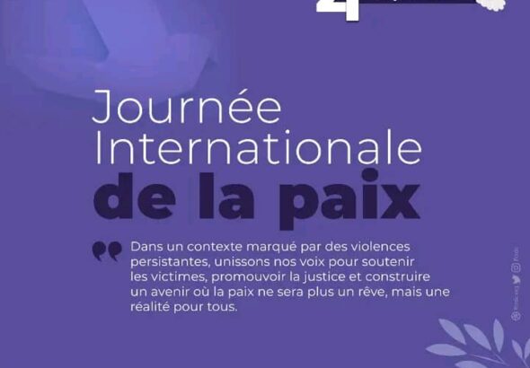 Journée de la paix 21 Septembre 2024