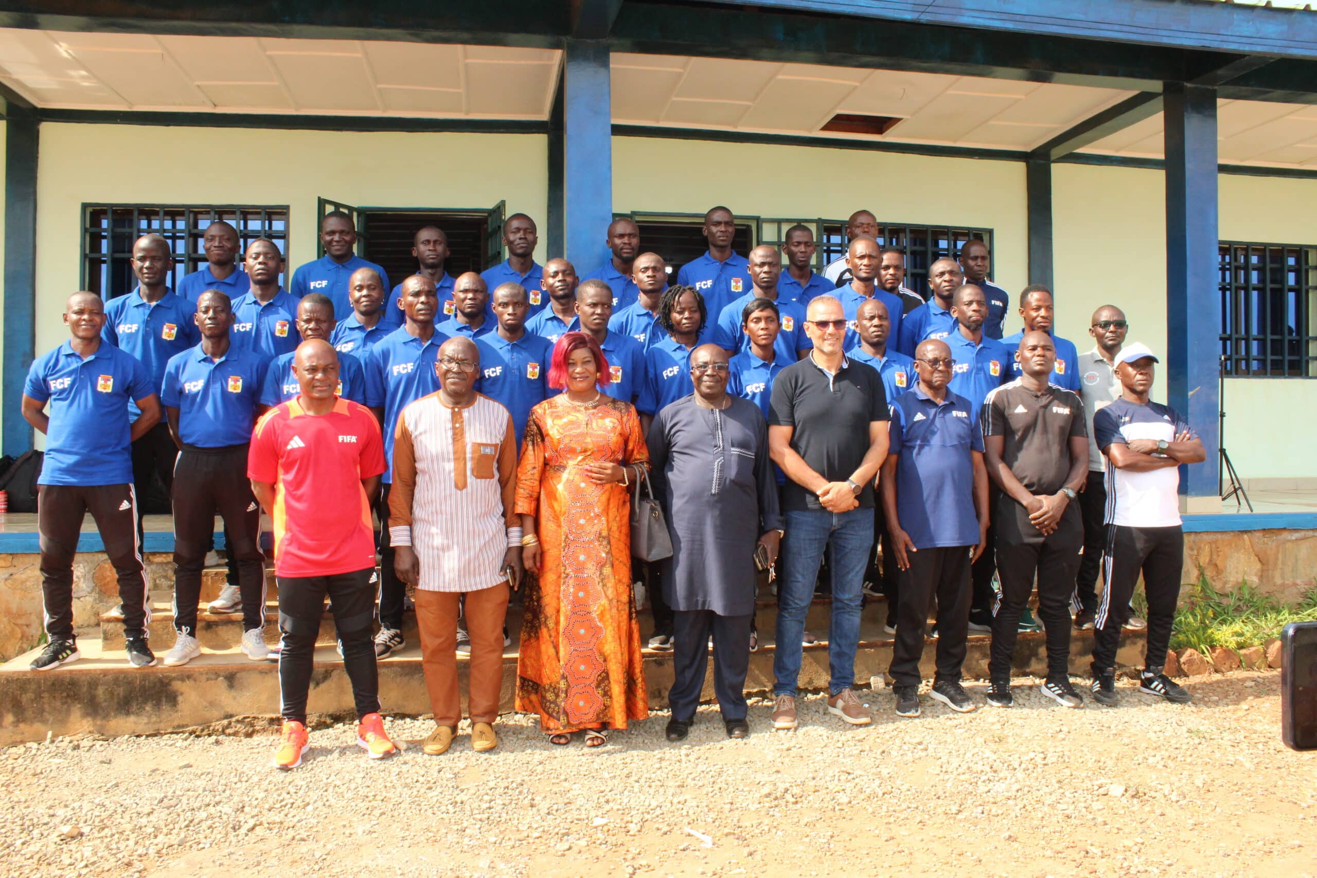 Stage d’élite pour 29 arbitres et arbitres assistants en République Centrafricaine.