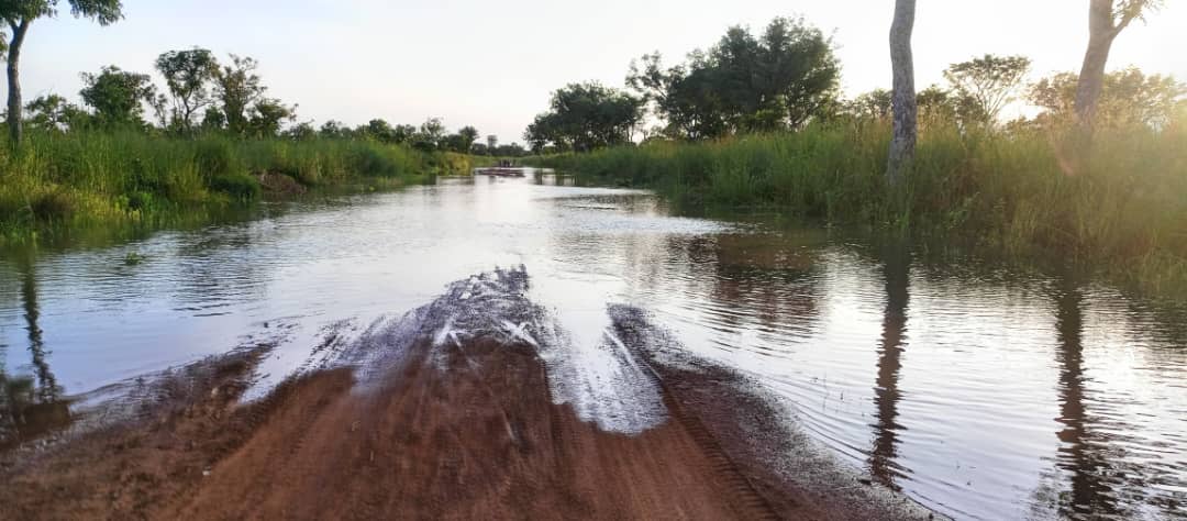 La rivière Koukourou menace de couper l’accès entre la préfecture de Nana Gribizi et Bamingui Bangoran.