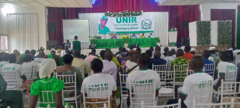 Premier congrès du parti politique Unité Républicaine (UNIR)