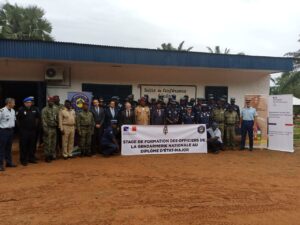 Lancement formation des officiers Gendarmes