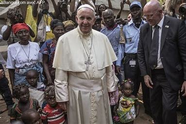 Pape François en visite à Bangui