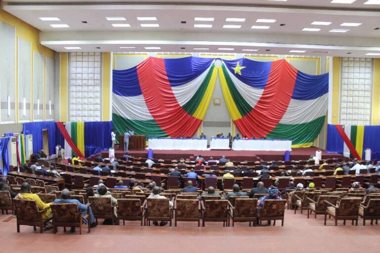 Vote de la loi sur la communication en Centrafrique