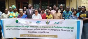 Atelier du lancement du projet de soutien à la préparation du fond vert climat