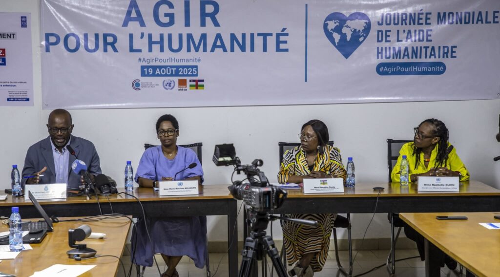 Conférence de presse OCHA sur journée de l'aide humanitaire