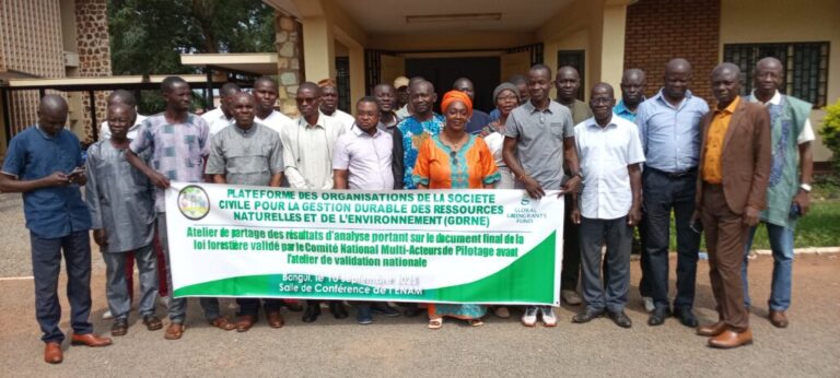 Atelier sur le déforestation