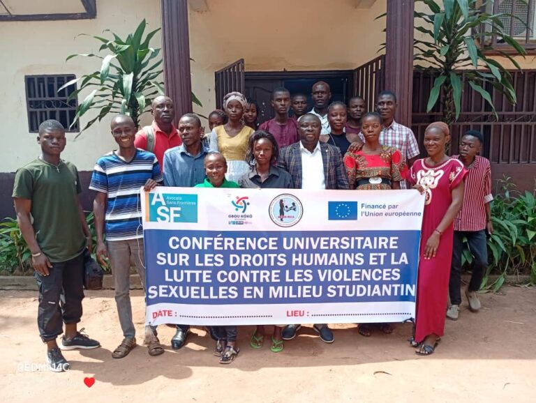 Lutte contre les violences sexuelles au milieu universitaire avec L’Association Tous Contre la Drépanocytose (ATCD)