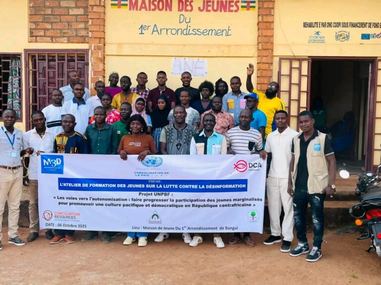 Atelier de sensibilisation organisé par M3D