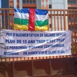 Grève du personnel d'orange Centrafrique