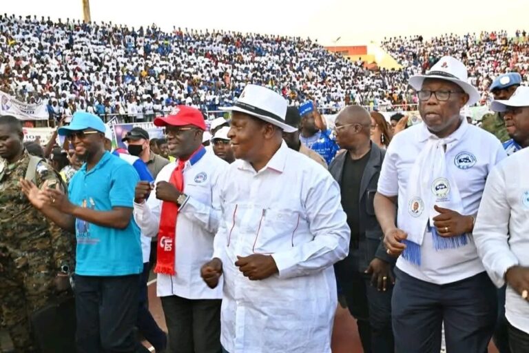 Lancement de la campagne électorale de Décembre 2025